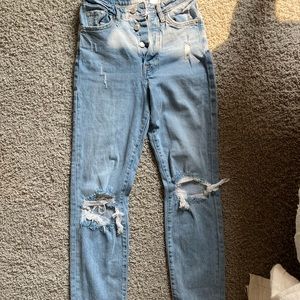 H&M ripped denim jeans!